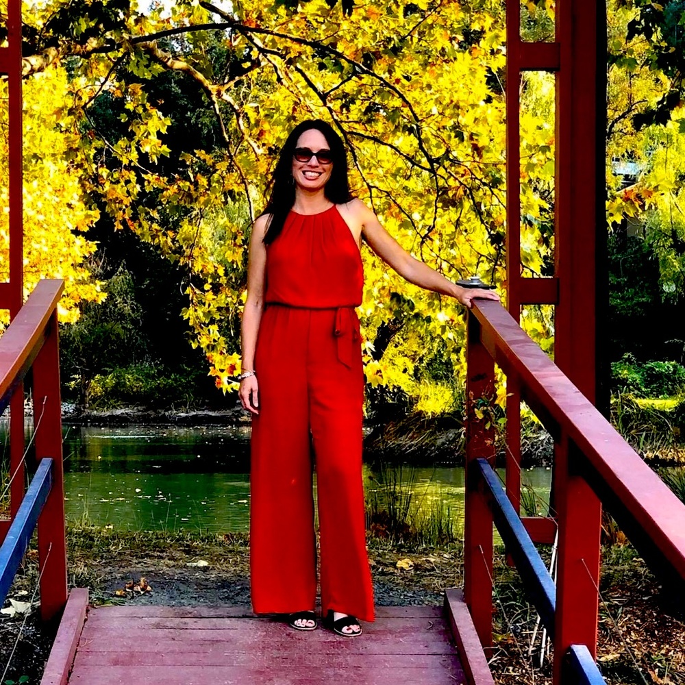 Fun Fall Pant Romper!